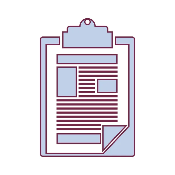 Icono de tabla de informe — Vector de stock