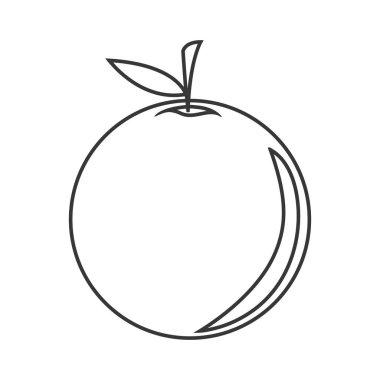 turuncu meyve simgesi