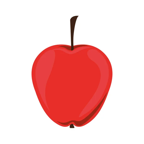 Pictogram appelfruit — Stockvector