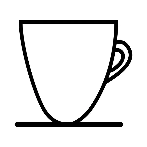 Tasse de café icône — Image vectorielle