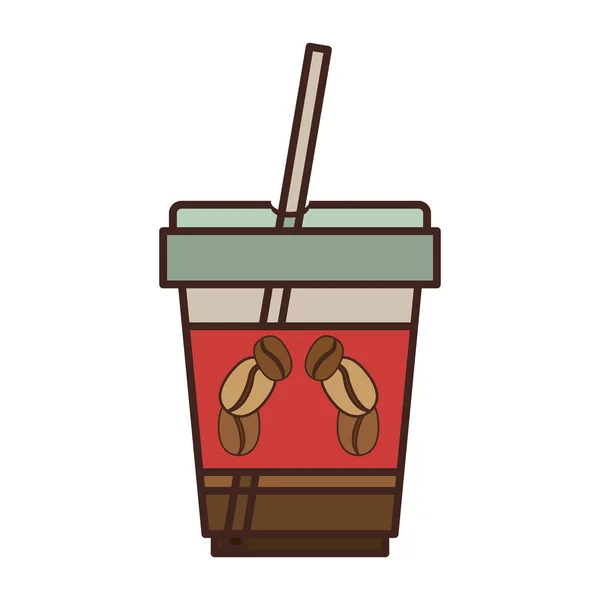 Ícone copo de café —  Vetores de Stock