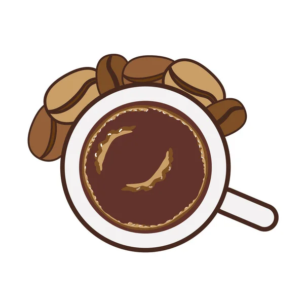 Ikona kubka kawy — Wektor stockowy