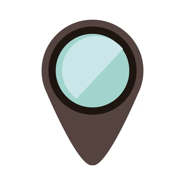 Icono de pin de ubicación — Archivo Imágenes Vectoriales