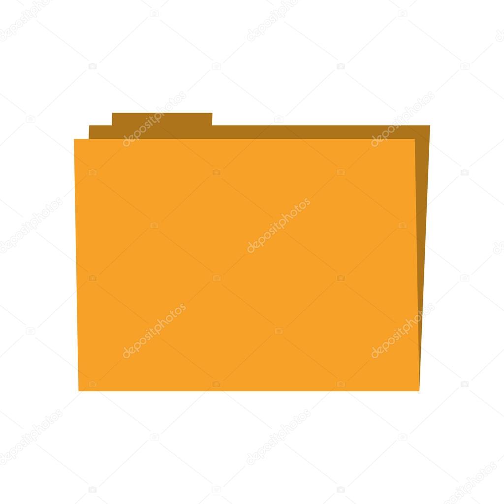 Иконка папки документов Векторное изображение ©grgroupstock 129311886