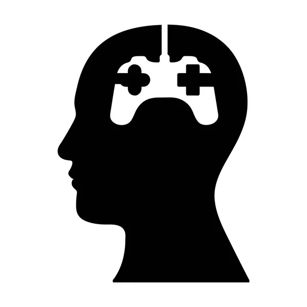 Obrázek ikony herního zařízení — Stockový vektor