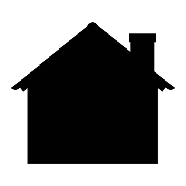 Haus oder Haus Symbolbild — Stockvektor