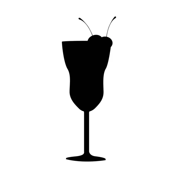 Cocktail beverage icon image — Stock Vector