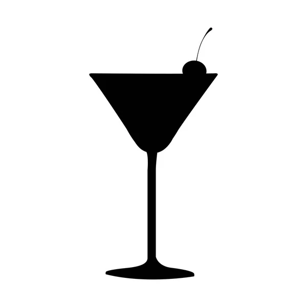 Immagine icona bevanda cocktail — Vettoriale Stock