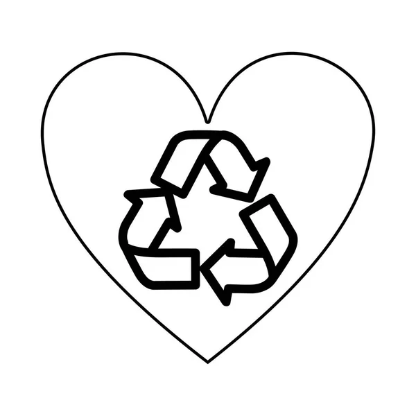 Reciclar diseño de símbolo — Archivo Imágenes Vectoriales