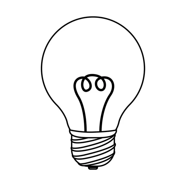 Ícone de luz da lâmpada —  Vetores de Stock