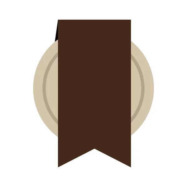 棕色的图章 — 图库矢量图片