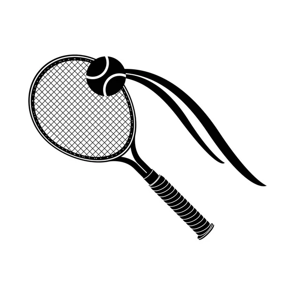 Τένις αθλητισμού σχεδιασμού — Διανυσματικό Αρχείο