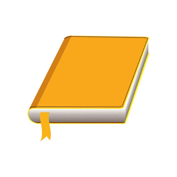 Icona del libro accademico — Vettoriale Stock