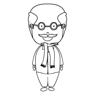 yaşlı adam simgesi