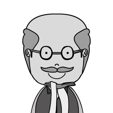 yaşlı adam simgesi