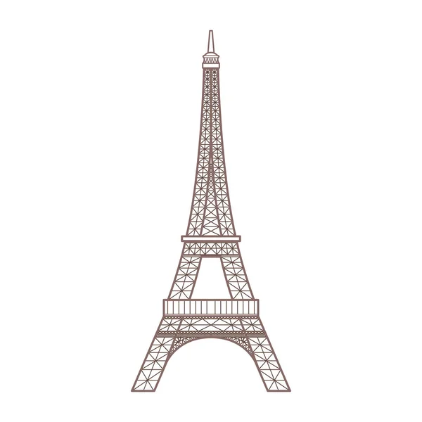 Pariser Stadtgestaltung — Stockvektor