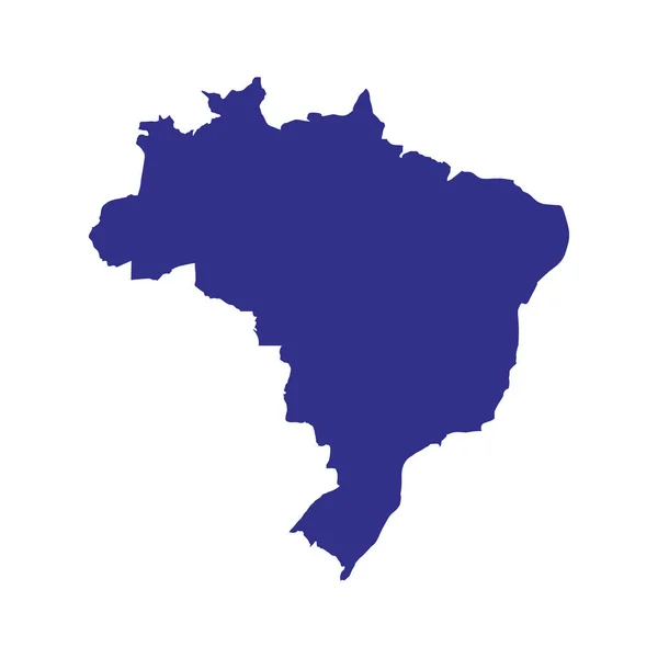 Brasilien symboler design — Stock vektor