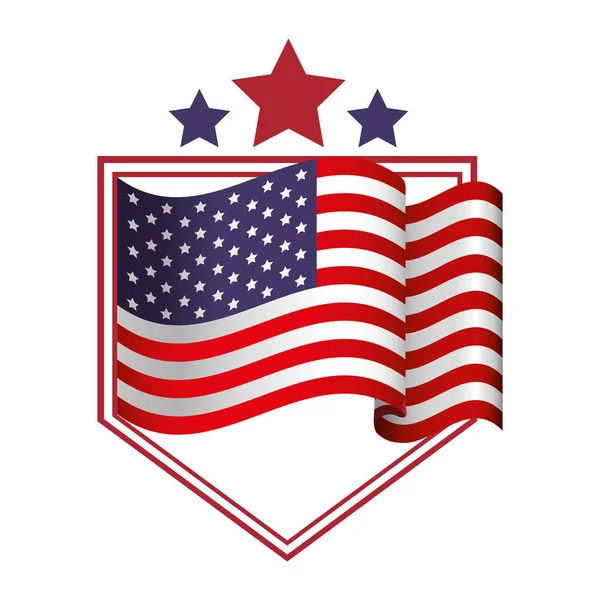 États-Unis d'Amérique design — Image vectorielle