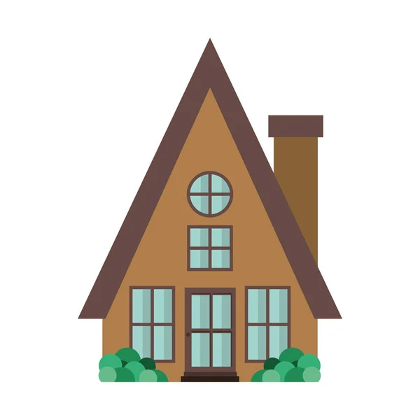 Home building icon — Stock Vector