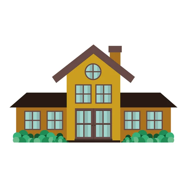 Home building icon — Stock Vector