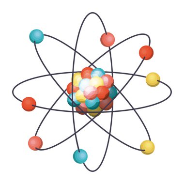 İzole atom tasarım