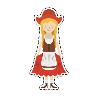 Almanya kültür izole oktoberfest simgesi