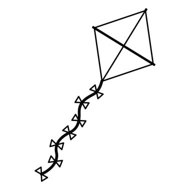 İzole uçurtma tasarımı