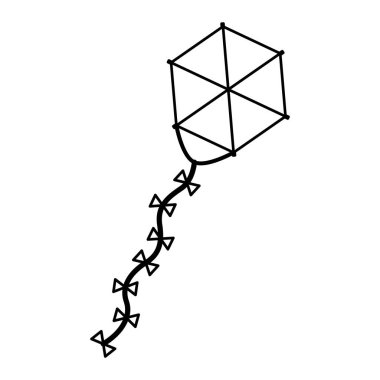 İzole uçurtma tasarımı