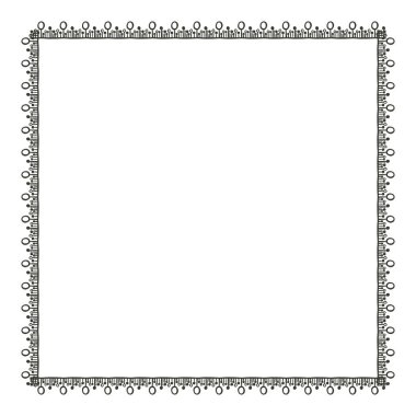 İzole boho gövde tasarımı