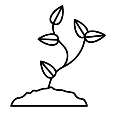 Yaprak tasarımı ile bitki