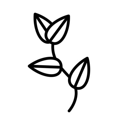 Yaprak tasarımı ile bitki