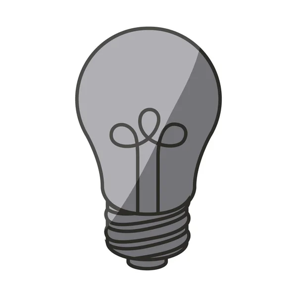 孤立した電球のデザイン — ストックベクタ
