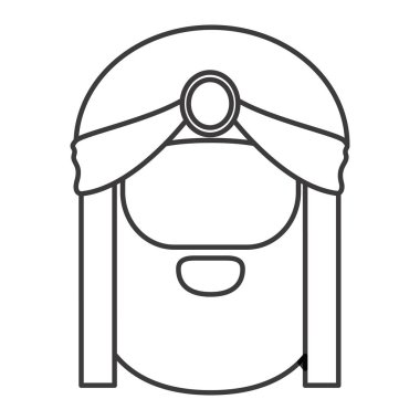 Wiseman karikatür Epifani tasarım