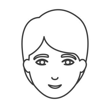 İzole edilmiş erkek çizgi film tasarımı