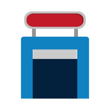 İzole teslim garaj tasarım