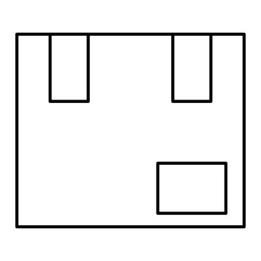 İzole teslim ambalaj tasarımı
