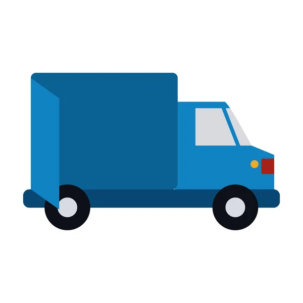 Conception de camion de livraison isolé — Image vectorielle