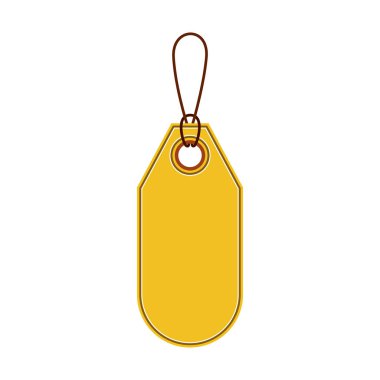 İzole etiket tasarımı