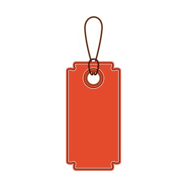 İzole etiket tasarımı