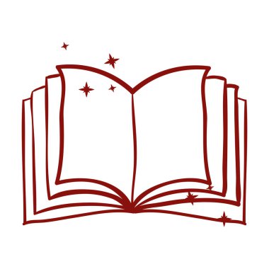 İzole kitap nesne tasarımı