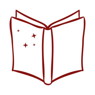 İzole kitap nesne tasarımı