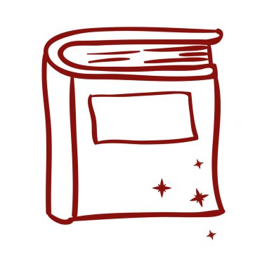 İzole kitap nesne tasarımı