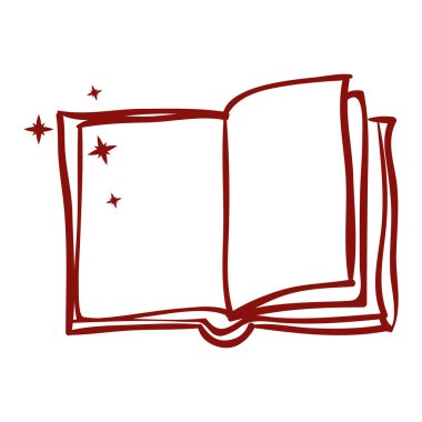 İzole kitap nesne tasarımı