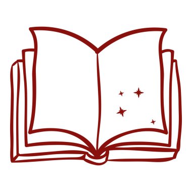 İzole kitap nesne tasarımı