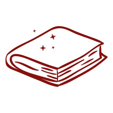 İzole kitap nesne tasarımı