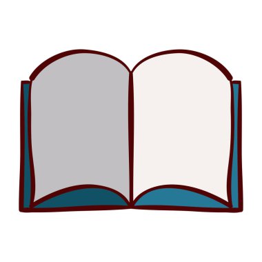 İzole kitap nesne tasarımı