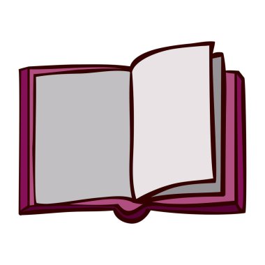 İzole kitap nesne tasarımı