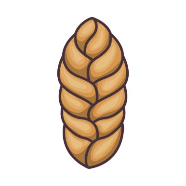 İzole buğday kulak tasarım