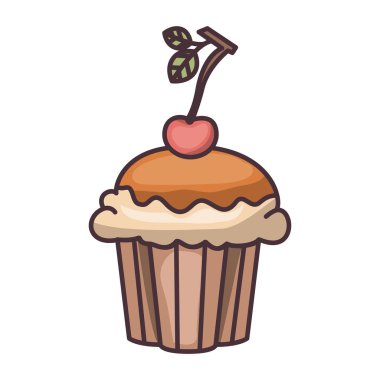 Fırın tasarım izole kek