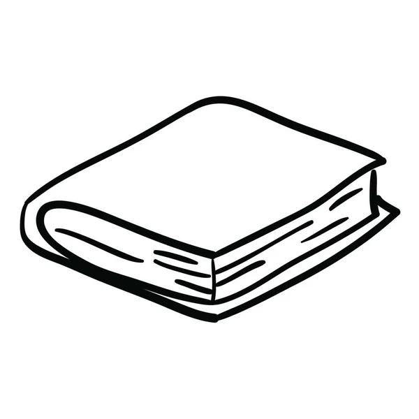 Design de objeto de livro isolado — Vetor de Stock